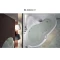 Акриловая ванна 165x165 см Aquanet Bellona 00205471 - 5