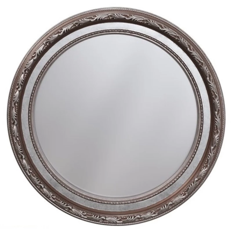 Зеркало 86,7x86,7 см античное серебро Caprigo PL301-ANTIC CR