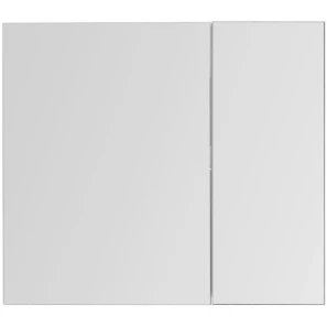 Изображение товара зеркальный шкаф 100x87,3 см белый глянец l aquanet йорк 00202090