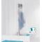 Штора для ванной комнаты Ridder Stripe 35880 - 1