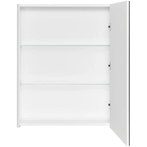 Изображение товара зеркальный шкаф 65x81 см белый глянец акватон беверли 1a237002bv010