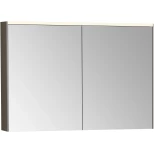 Изображение товара зеркальный шкаф 102x69,5 см антрацит глянец vitra mirrors 66912