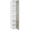 Пенал подвесной белый глянец/бетон пайн R Акватон Капри 1A230503KPDAR - 2