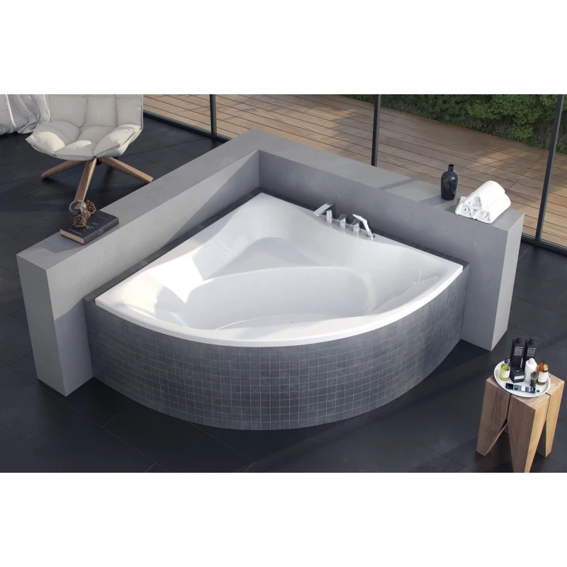 Акриловая ванна 150x150 см Excellent Glamour WAEX.GLA15WH