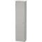 Пенал подвесной бетонно-серый матовый L Duravit Brioso BR1320L0707 - 1