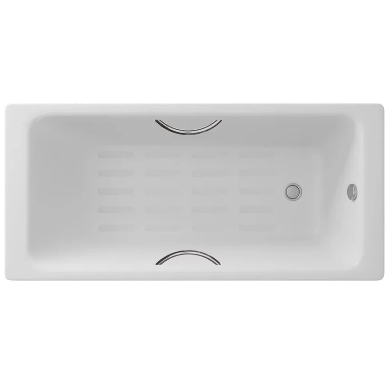 Чугунная ванна 150x70 см Delice Parallel DLR220503R-AS