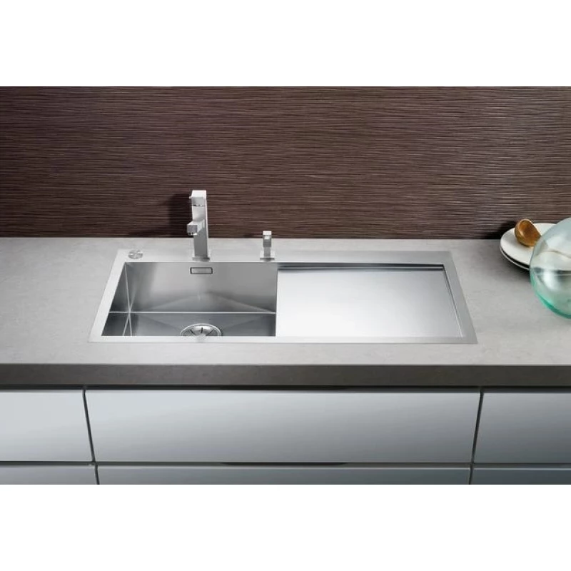 Кухонная мойка Blanco Zerox 5 S-IF/A InFino зеркальная полированная сталь 521628