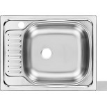Изображение товара кухонная мойка декоративная сталь ukinox классика cll560.435 -gt6k 1r