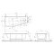 Фронтальная панель для ванны 170 см Vitra Neon 51520001000 - 3