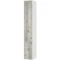 Пенал подвесной белый глянец/бетон пайн L Акватон Капри 1A230503KPDAL - 1