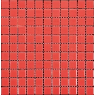 Мозаика Natural Color palette A-111 (D-111) Стекло красный, поверхность глянцевая 300x300