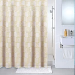 Изображение товара штора для ванной комнаты milardo brick wall 533v180m11