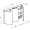 Комплект мебели белый глянец 121 см Sancos Urban UR120-2W + CN7004 + Z1200 - 11