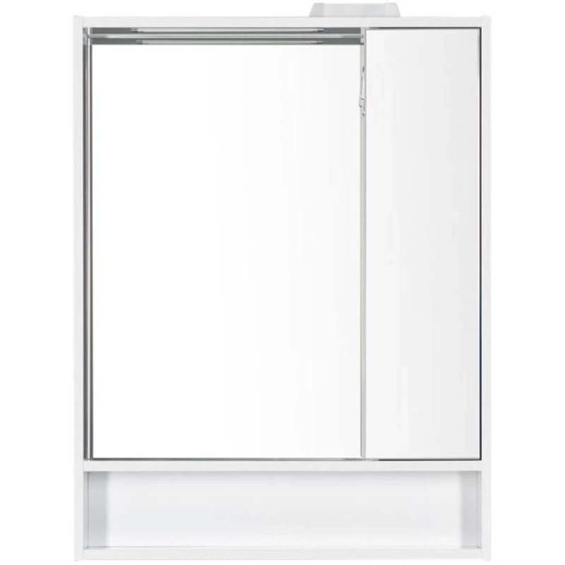 Зеркальный шкаф 65x85 см с подсветкой белый Aquanet Коста 00188404