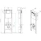 Комплект подвесной унитаз + система инсталляции Cersanit Carina A64119 - 7