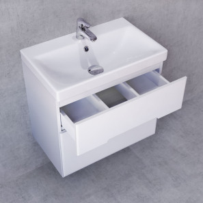 Изображение товара комплект мебели белый 60 см jorno moduo slim