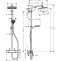 Душевая система с термостатом Hansgrohe Crometta Е 240 1jet Showerpipe 27271000 - 2
