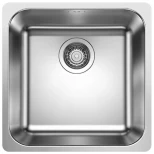 Изображение товара кухонная мойка blanco supra 400-if полированная сталь 526350