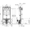 Комплект подвесной унитаз Grossman GR-4411 + система инсталляции AlcaPlast AM101/11203:1RUSSETM70 - 9