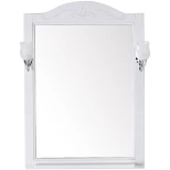 Изображение товара зеркало 64x90,1 см белый серебряная патина asb-woodline салерно 4627072675835