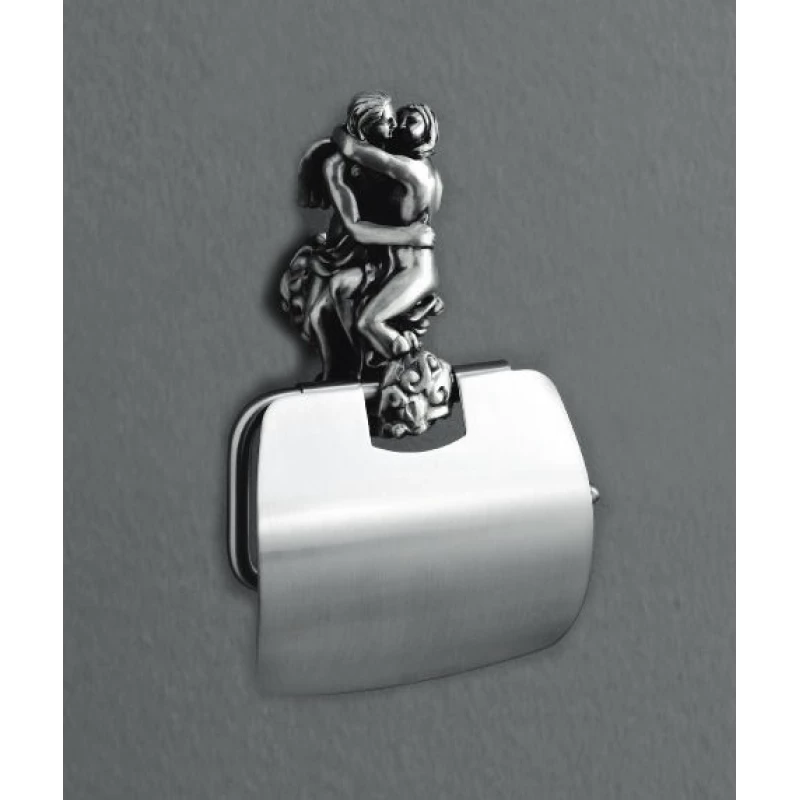 Держатель для туалетной бумаги серебро Art&Max Romantic AM-0819-T