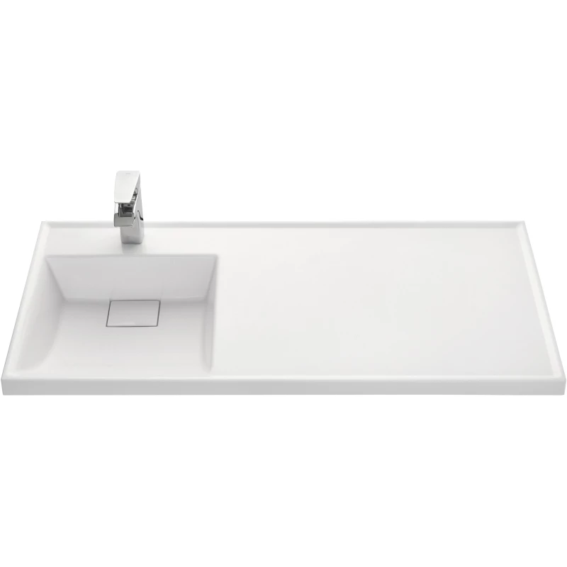 Комплект мебели белый глянец 105 см Акватон Лондри 1A236001LH010 + 1A72833KLH01L + 1A252802SU010