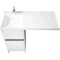Комплект мебели белый глянец 105 см Акватон Лондри 1A236001LH010 + 1A72833KLH01L + 1A252802SU010 - 3