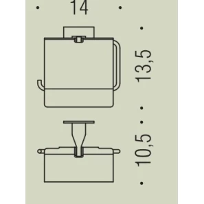Изображение товара держатель туалетной бумаги colombo design forever b2991