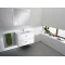 Комплект мебели белый глянец 80,5 см Roca Victoria Nord ZRU9000032 + 32799C000 + ZRU9000033 - 1