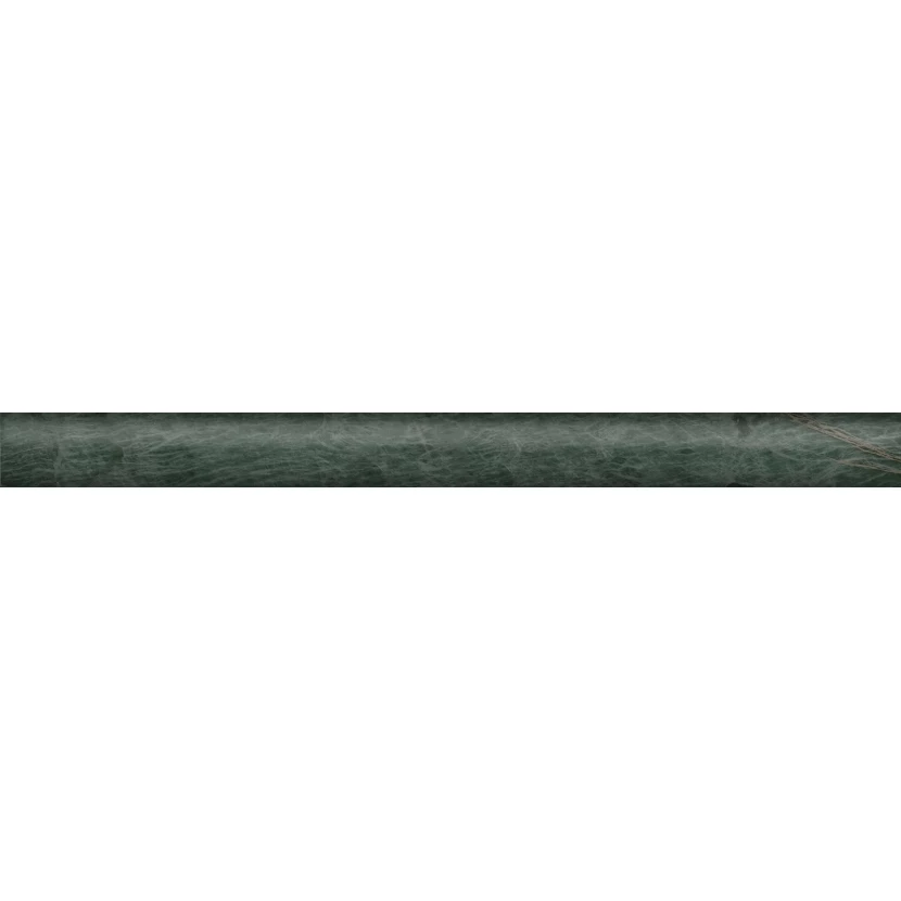 Бордюр Kerama Marazzi Эвора зеленый глянцевый обрезной 30x2,5x19 SPA054R