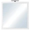 Зеркало 80x80 см белый глянец Style Line Лотос СС-00000387 - 1
