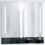 Изображение товара зеркало 68x83,3 см белый глянец astra-form альфа 020303/020307