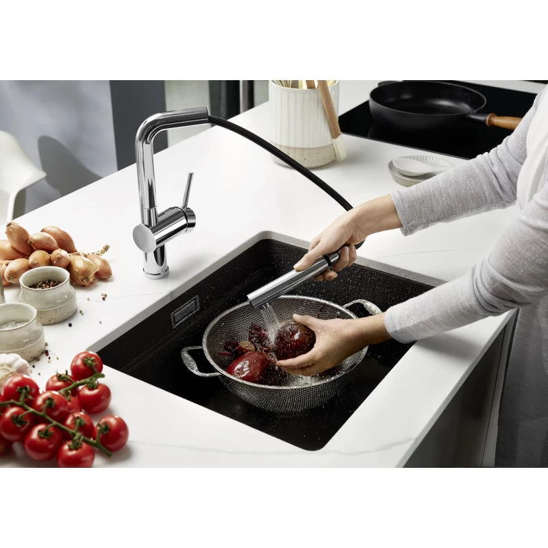 Кухонная мойка Blanco Etagon 500-U InFino черный 525887