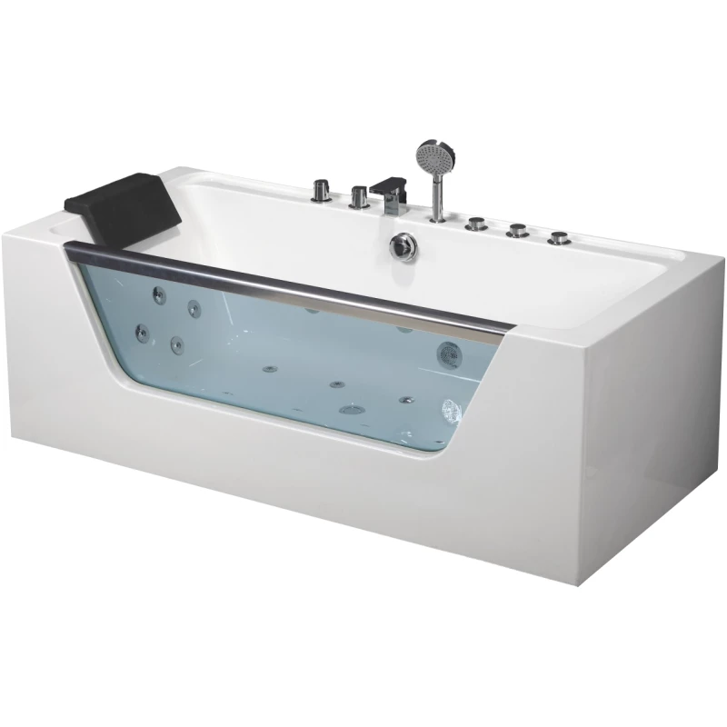 Акриловая гидромассажная ванна 170x80 см Frank F102 2015103