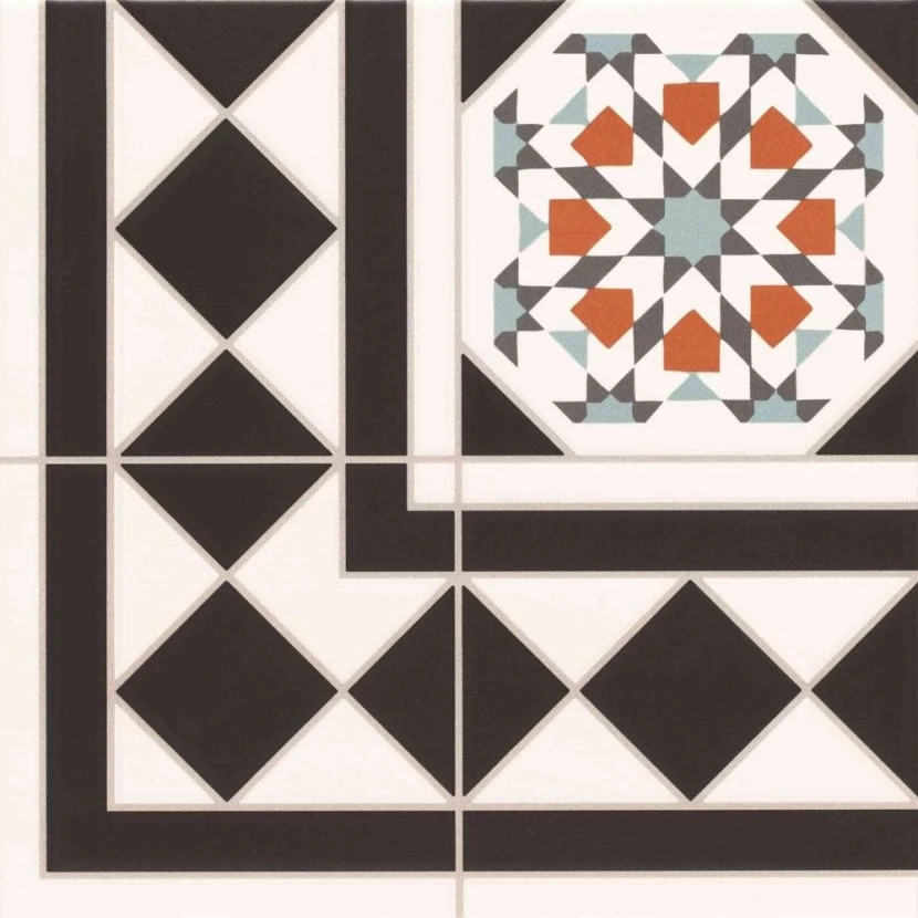 Керамическая плитка Realonda Oxford Deco Esquina 33,3x33,3