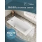 Чугунная ванна 150x70 см Delice Repos DLR220507R-AS - 3