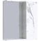 Зеркальный шкаф 65x71 см мрамор/камень бетонный L/R Onika Марбл 206545 - 1