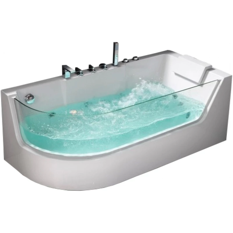 Акриловая гидромассажная ванна 170x80 см Frank F105L 2015105