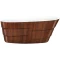 Акриловая ванна 170x75 см Lagard Auguste Brown Wood lgd-agst-bw - 1