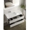 Комплект мебели белый матовый 101 см Sancos Snob R SNR100LW + CN7014 + CI1000 - 11