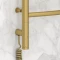 Полотенцесушитель электрический 1200x400 золотой матовый МЭМ левый Сунержа Галант 3.0 032-5800-1240 - 3