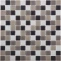 Стеклянная плитка мозаика 823-059 стекло (2,5*2,5*4) 31,8*31,8