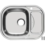 Изображение товара кухонная мойка матовая сталь ukinox галант gam628.488 -gw5k 2l