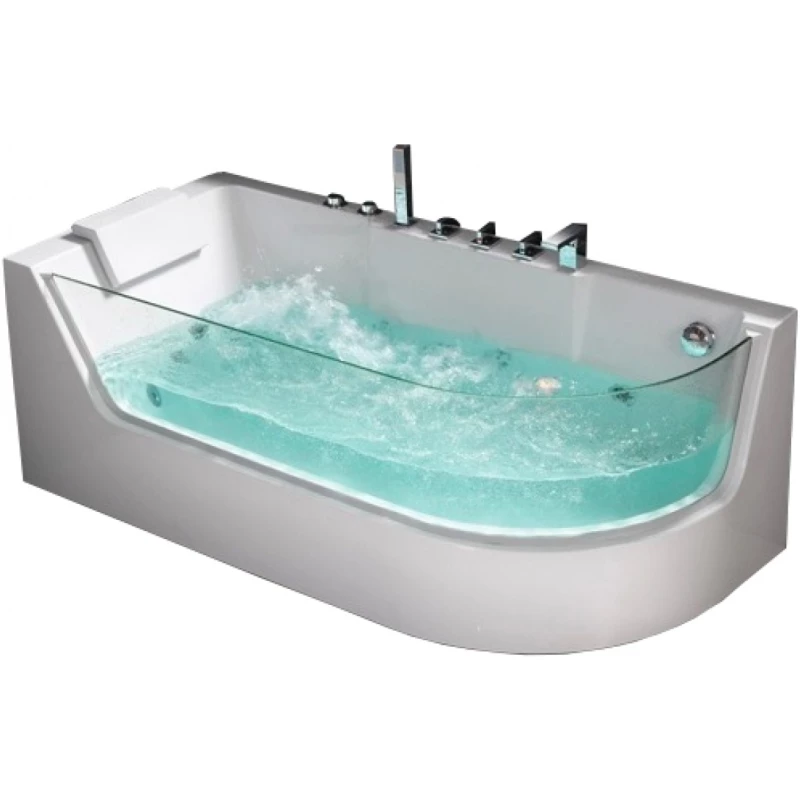 Акриловая гидромассажная ванна 170x80 см Frank F105R 2015106