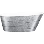 Изображение товара акриловая ванна 170x75 см lagard auguste treasure silver lgd-agst-ts