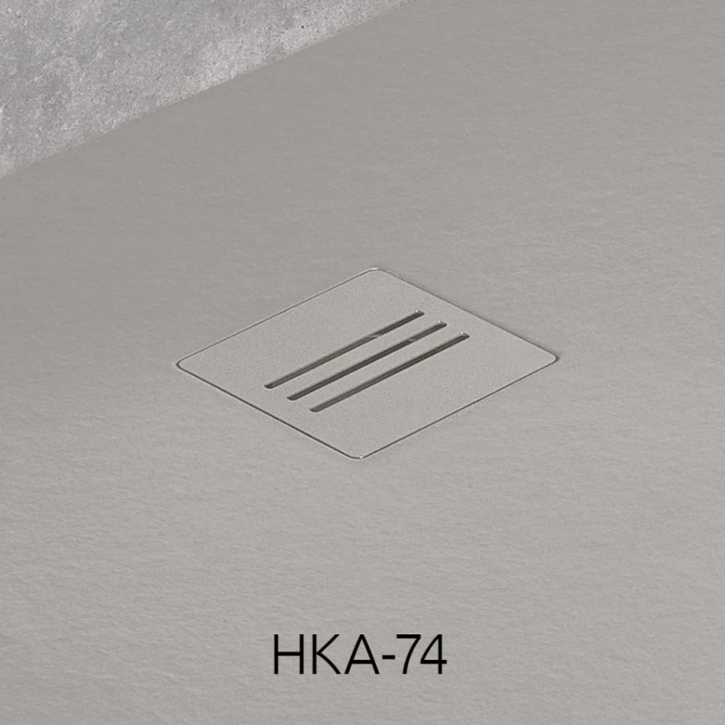 Душевой поддон из литьевого мрамора 180x70 см Radaway Kyntos F Cemento HKF18070-74