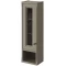 Шкаф одностворчатый серый матовый L Caprigo Jardin 10490L-B021 - 1