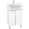 Комплект мебели белый глянец 61,5 см Onika Милтон 106146 + 4620008192772 + 205843 - 5