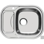 Изображение товара кухонная мойка декоративная сталь ukinox галант gal628.488 -gw6k 1r