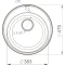 Кухонная мойка Reflection Arena серый RF0148GR - 4